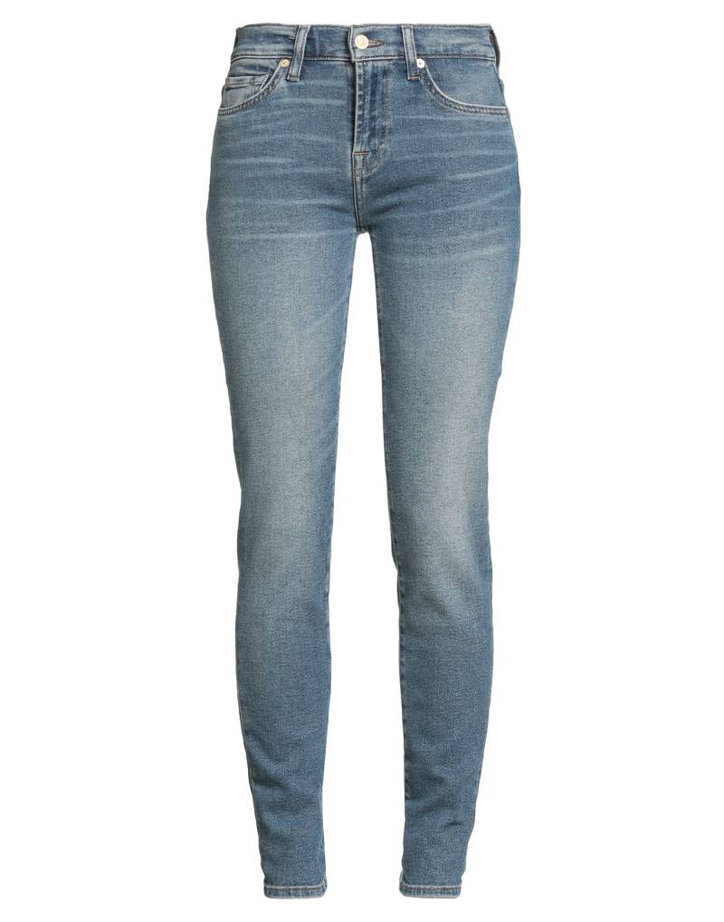 7 FOR ALL MANKIND Jeanshose Damen Blau von 7 FOR ALL MANKIND