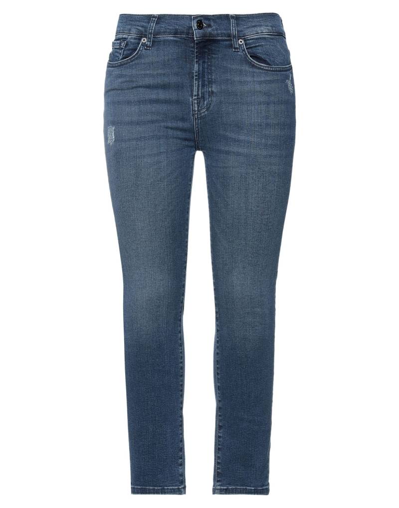 7 FOR ALL MANKIND Jeanshose Damen Blau von 7 FOR ALL MANKIND