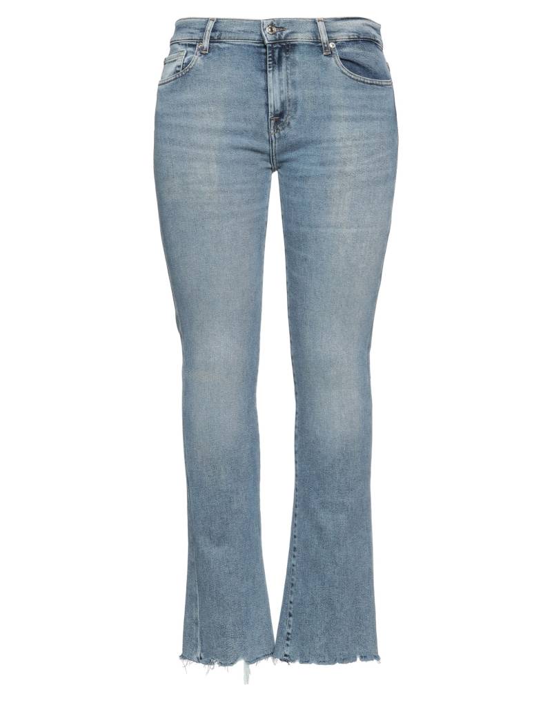 7 FOR ALL MANKIND Jeanshose Damen Blau von 7 FOR ALL MANKIND