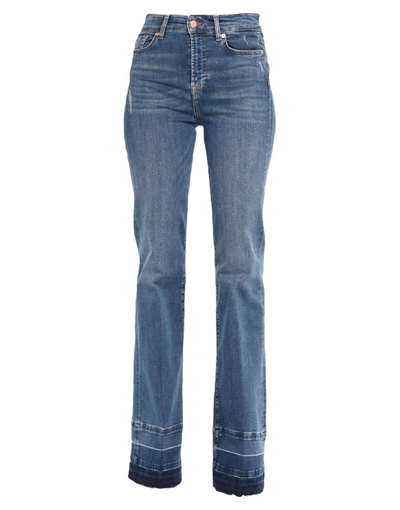 7 FOR ALL MANKIND Jeanshose Damen Blau von 7 FOR ALL MANKIND