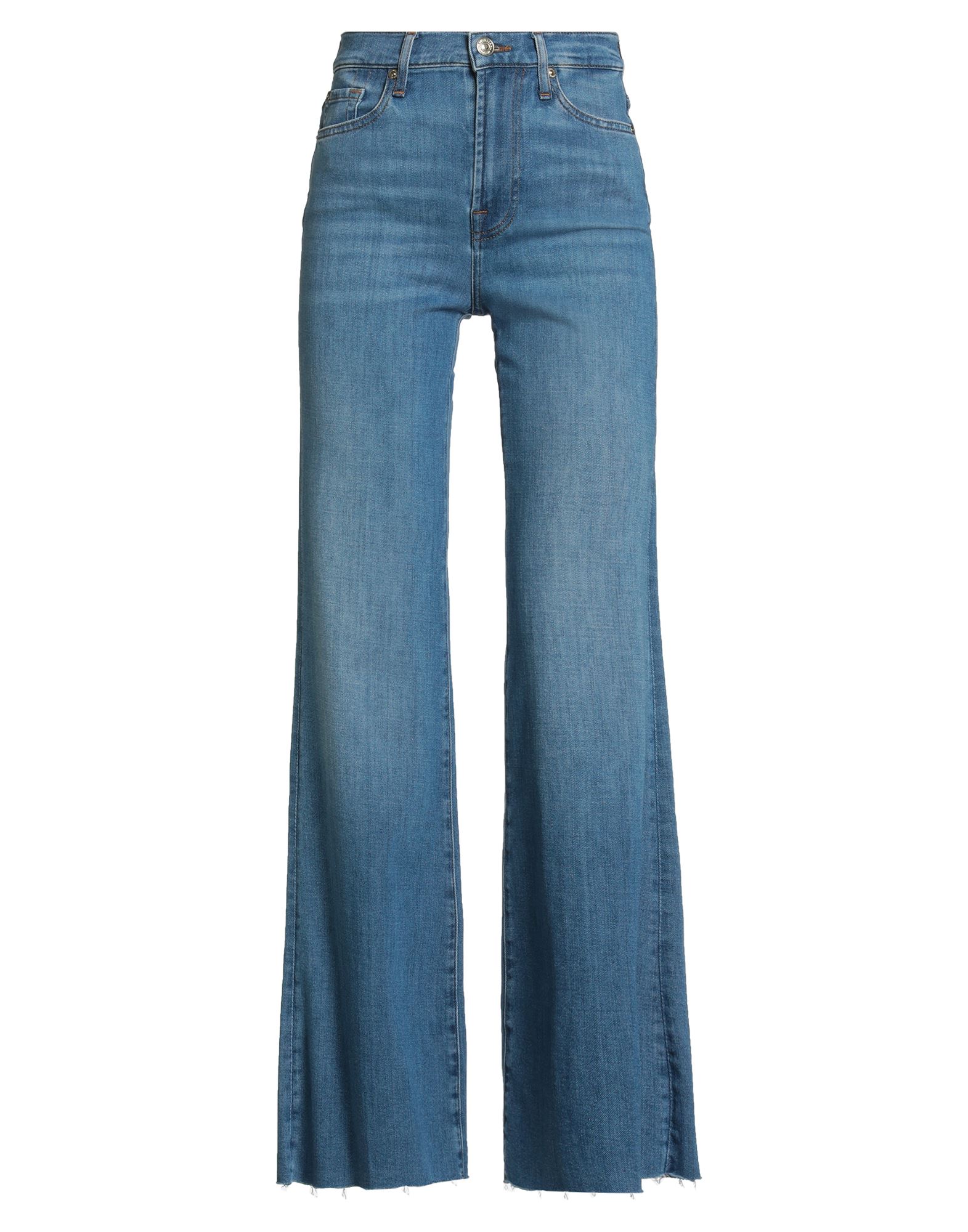 7 FOR ALL MANKIND Jeanshose Damen Blau 7 FOR ALL MANKIND Jeanshose Damen Blau von 7 FOR ALL MANKIND