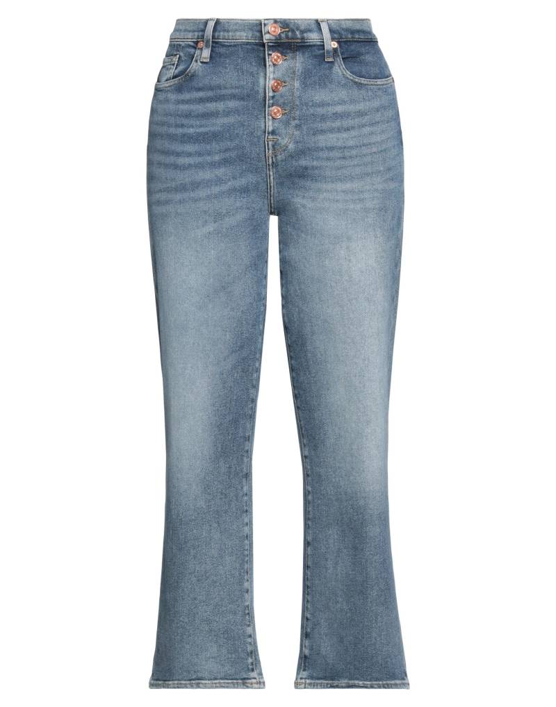 7 FOR ALL MANKIND Jeanshose Damen Blau von 7 FOR ALL MANKIND