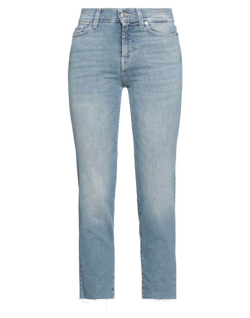 7 FOR ALL MANKIND Jeanshose Damen Blau von 7 FOR ALL MANKIND