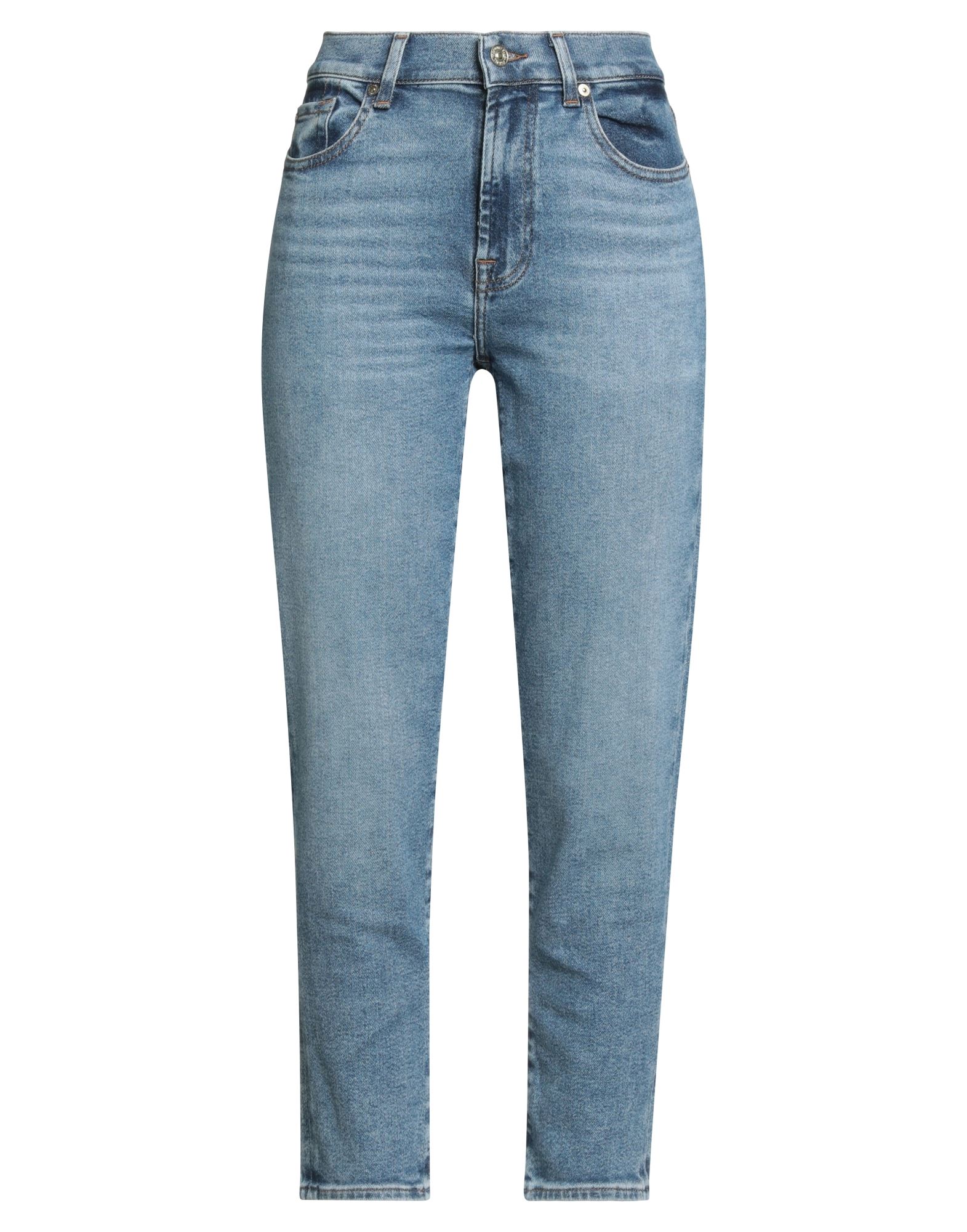 7 FOR ALL MANKIND Jeanshose Damen Blau 7 FOR ALL MANKIND Jeanshose Damen Blau von 7 FOR ALL MANKIND
