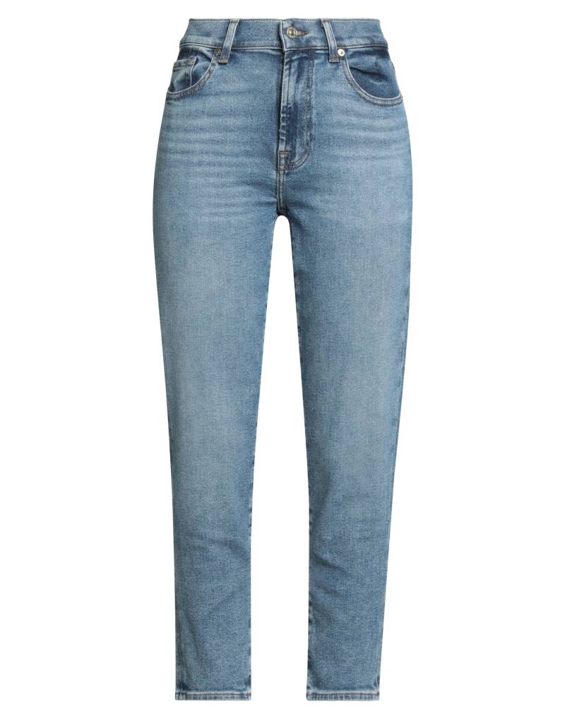 7 FOR ALL MANKIND Jeanshose Damen Blau von 7 FOR ALL MANKIND