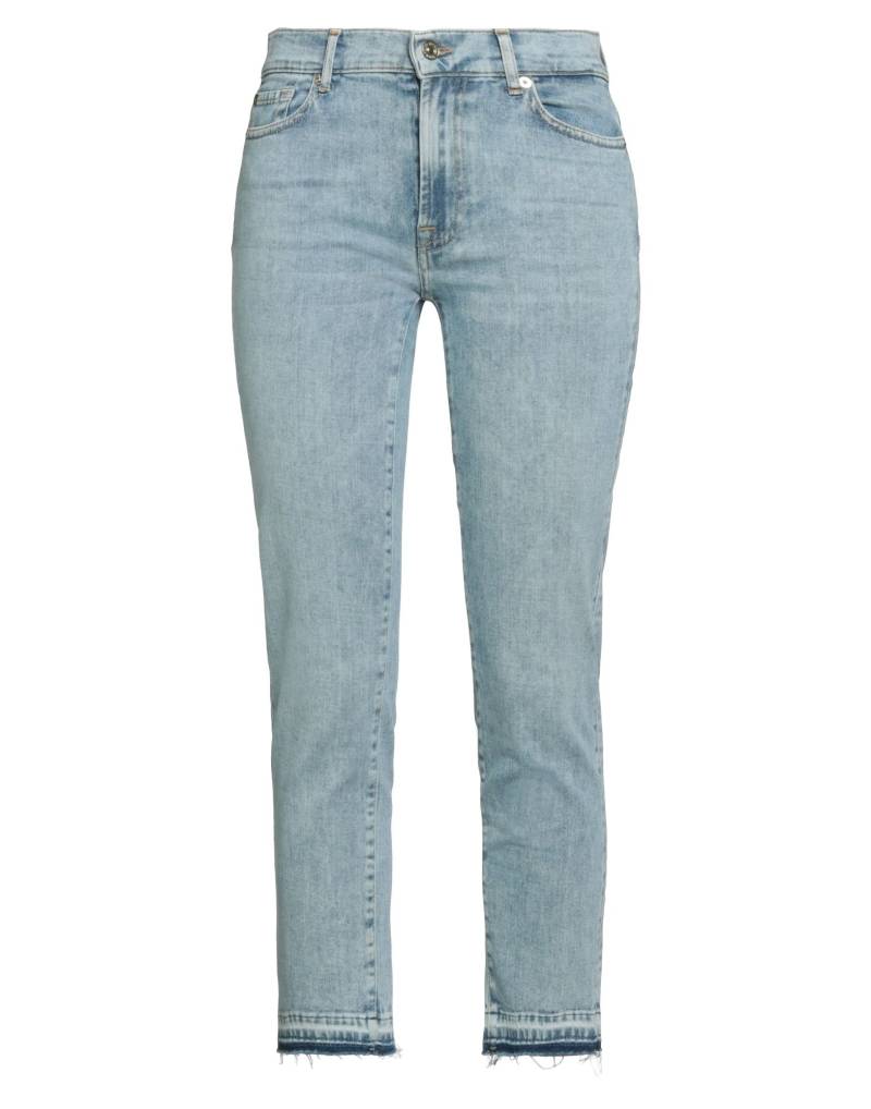 7 FOR ALL MANKIND Jeanshose Damen Blau von 7 FOR ALL MANKIND