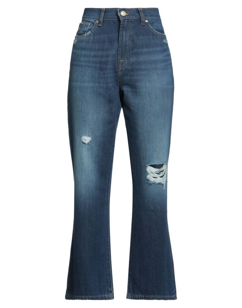 7 FOR ALL MANKIND Jeanshose Damen Blau von 7 FOR ALL MANKIND