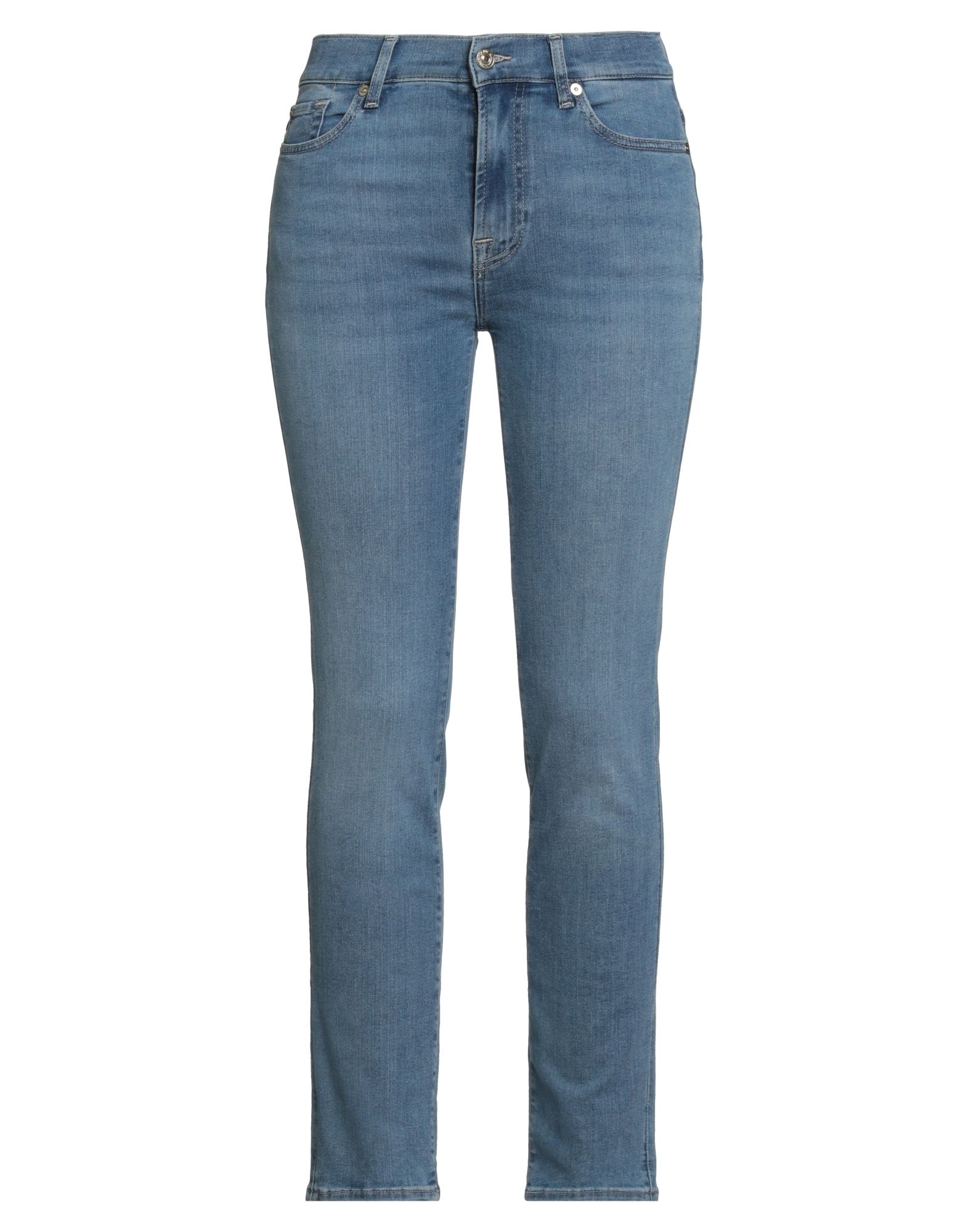 7 FOR ALL MANKIND Jeanshose Damen Blau 7 FOR ALL MANKIND Jeanshose Damen Blau von 7 FOR ALL MANKIND