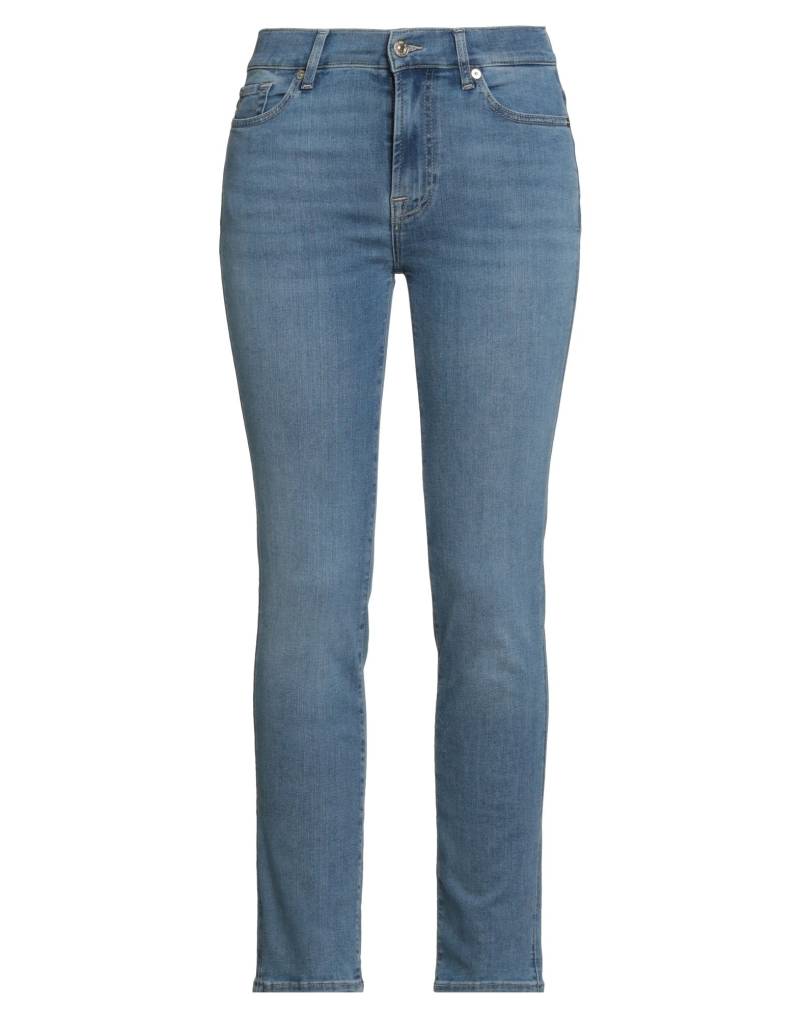 7 FOR ALL MANKIND Jeanshose Damen Blau von 7 FOR ALL MANKIND