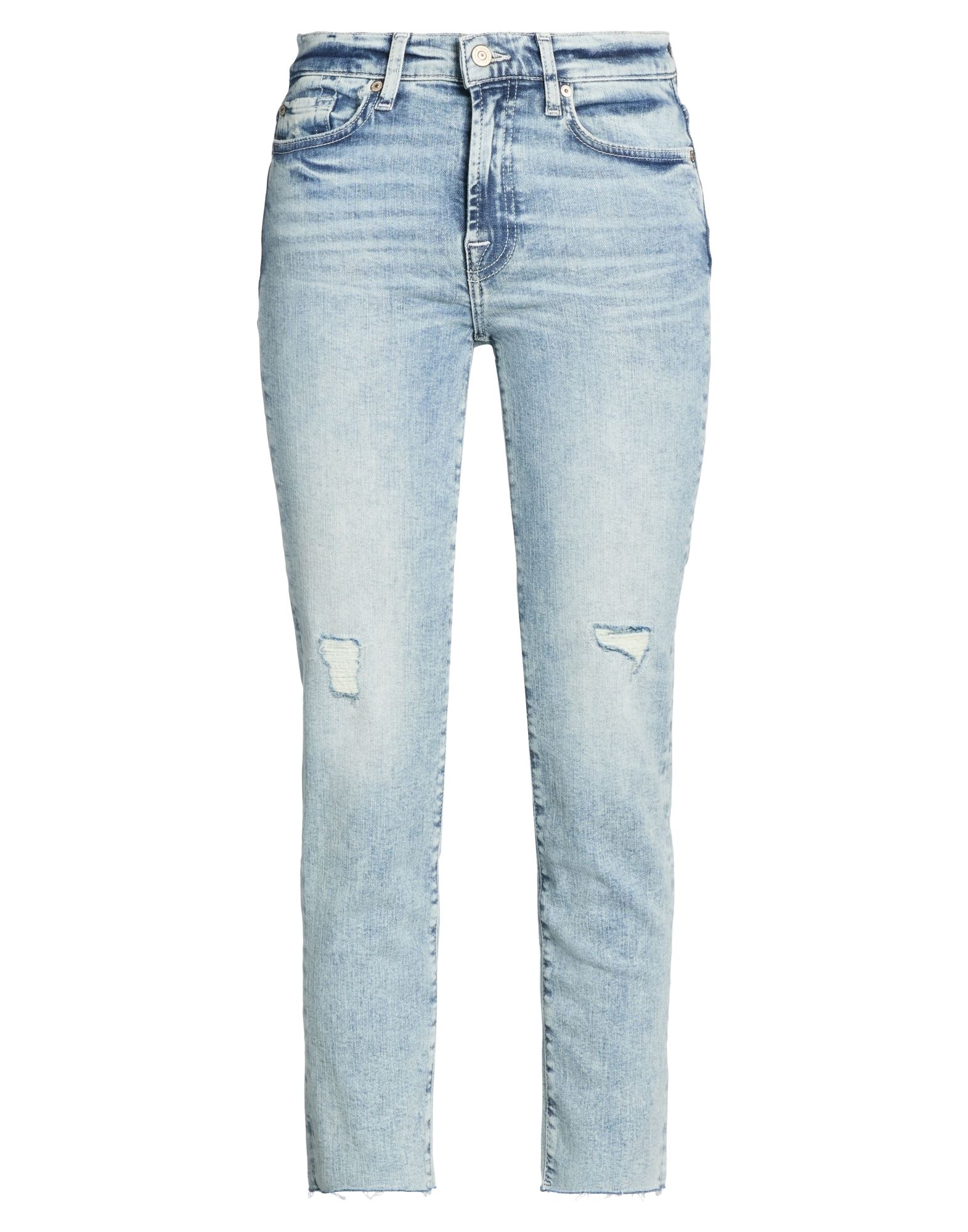 7 FOR ALL MANKIND Jeanshose Damen Blau von 7 FOR ALL MANKIND