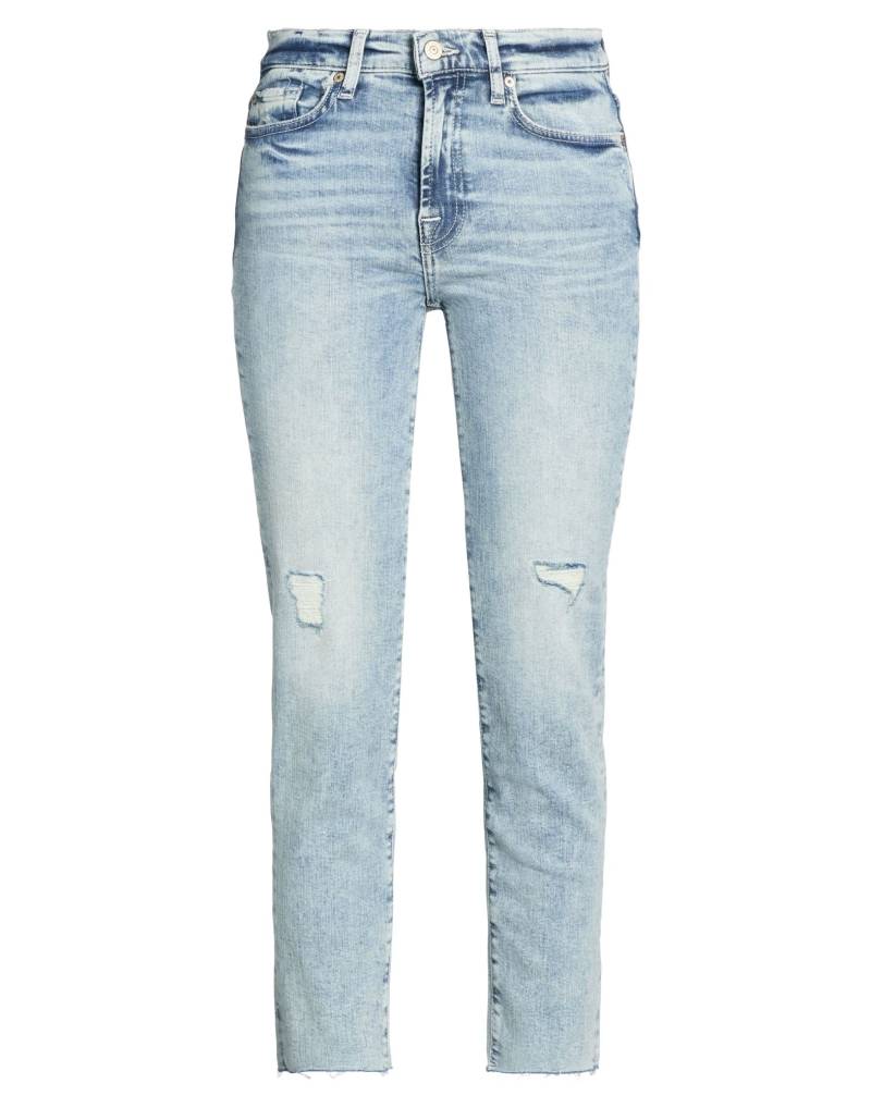 7 FOR ALL MANKIND Jeanshose Damen Blau von 7 FOR ALL MANKIND