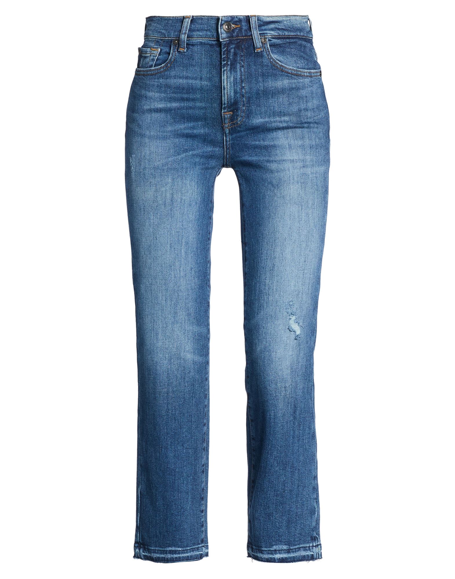 7 FOR ALL MANKIND Jeanshose Damen Blau von 7 FOR ALL MANKIND