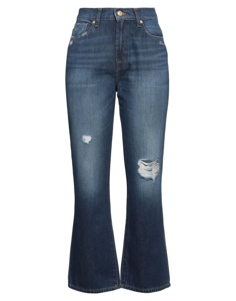 7 FOR ALL MANKIND Jeanshose Damen Blau von 7 FOR ALL MANKIND