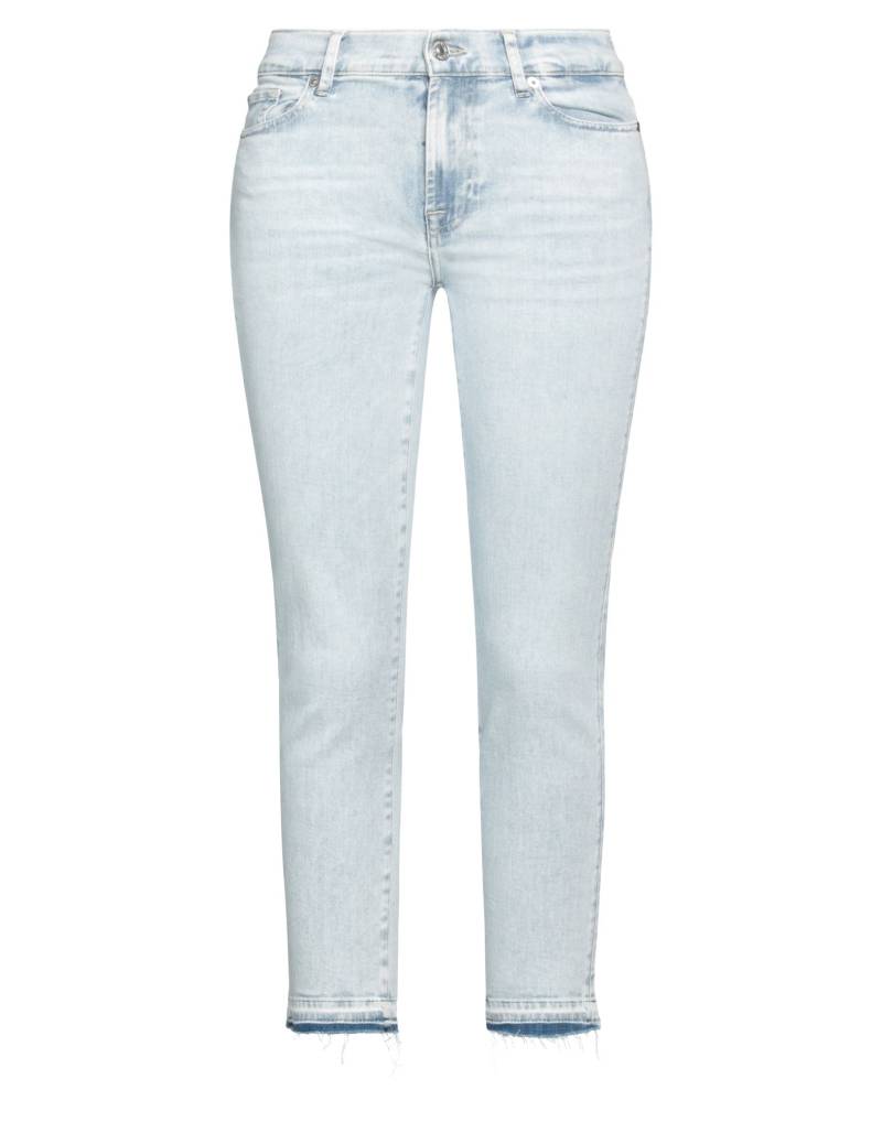 7 FOR ALL MANKIND Jeanshose Damen Blau von 7 FOR ALL MANKIND
