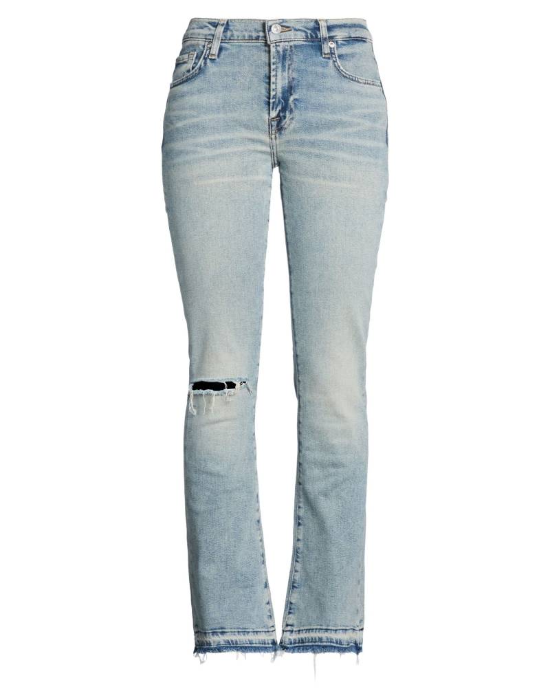 7 FOR ALL MANKIND Jeanshose Damen Blau von 7 FOR ALL MANKIND