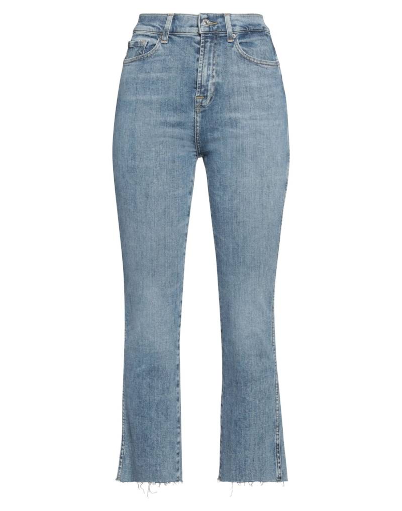 7 FOR ALL MANKIND Jeanshose Damen Blau von 7 FOR ALL MANKIND