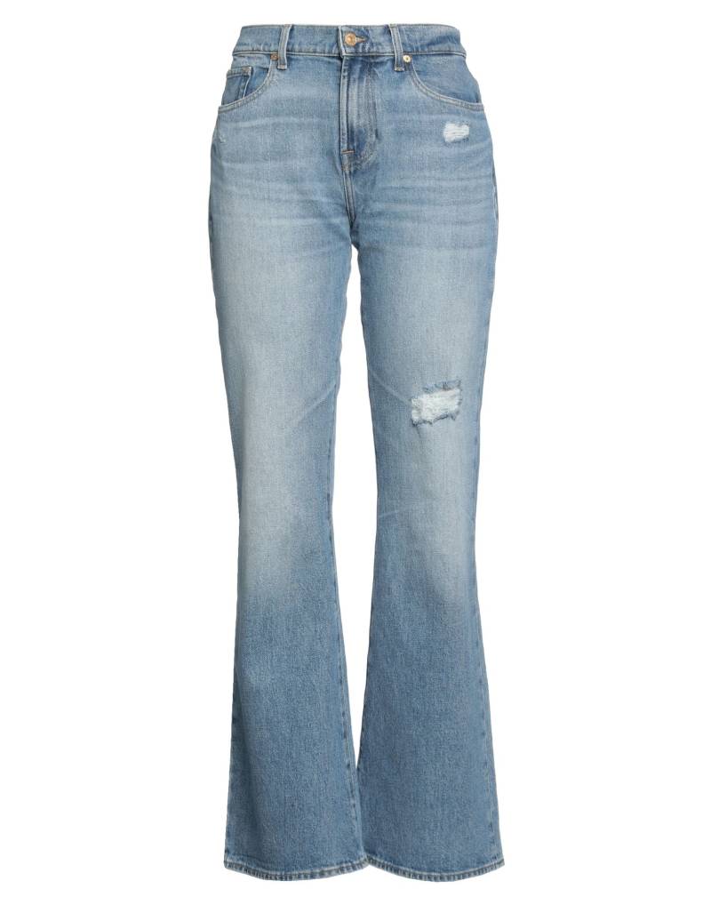 7 FOR ALL MANKIND Jeanshose Damen Blau von 7 FOR ALL MANKIND