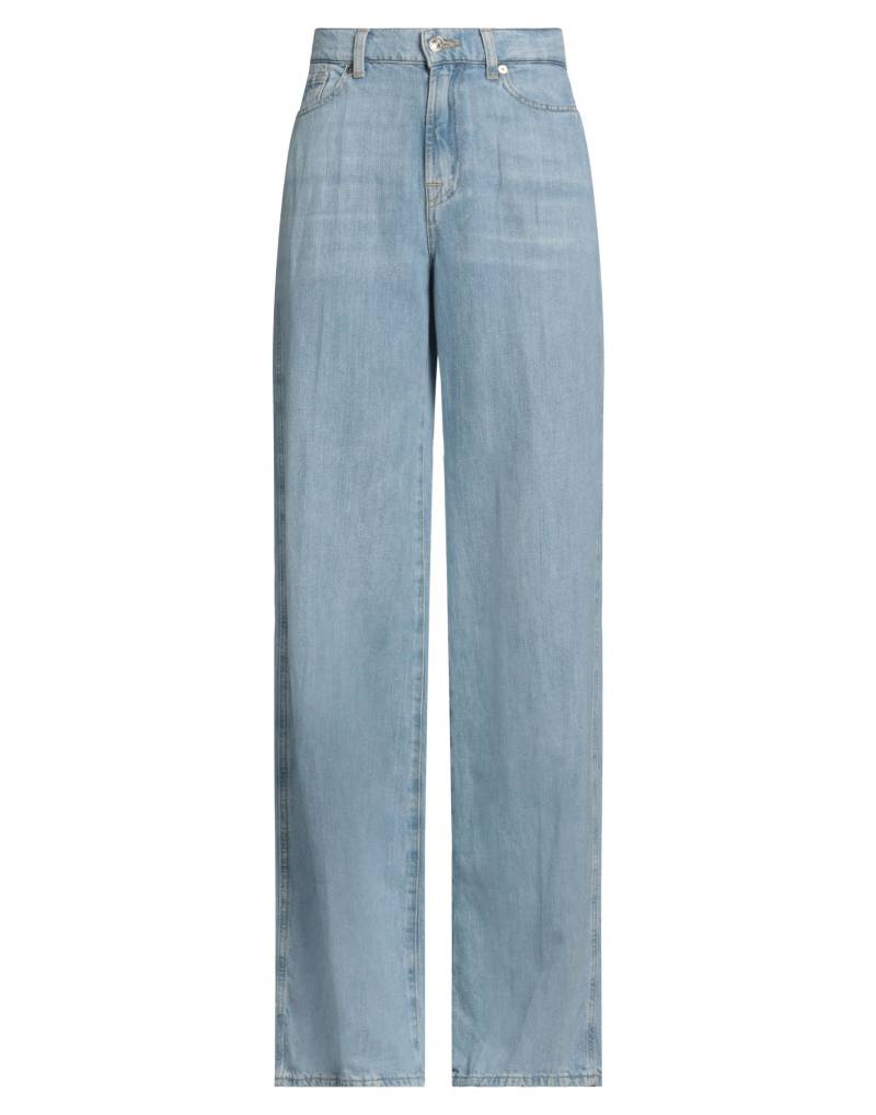 7 FOR ALL MANKIND Jeanshose Damen Blau von 7 FOR ALL MANKIND