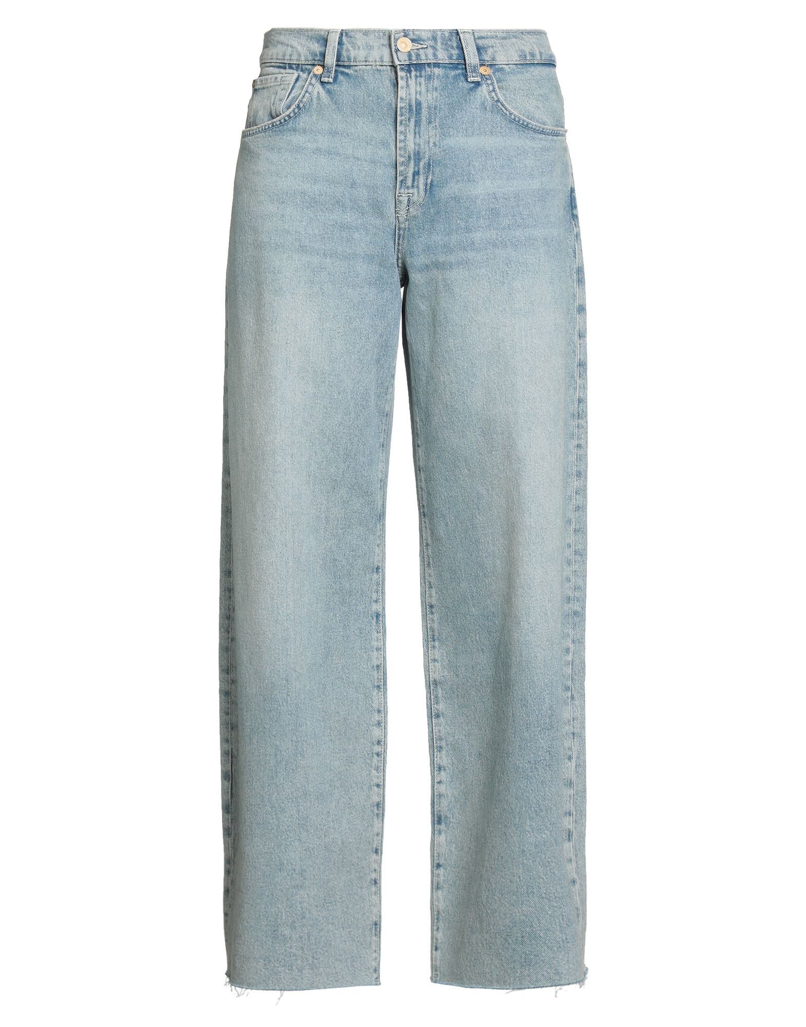 7 FOR ALL MANKIND Jeanshose Damen Blau 7 FOR ALL MANKIND Jeanshose Damen Blau von 7 FOR ALL MANKIND