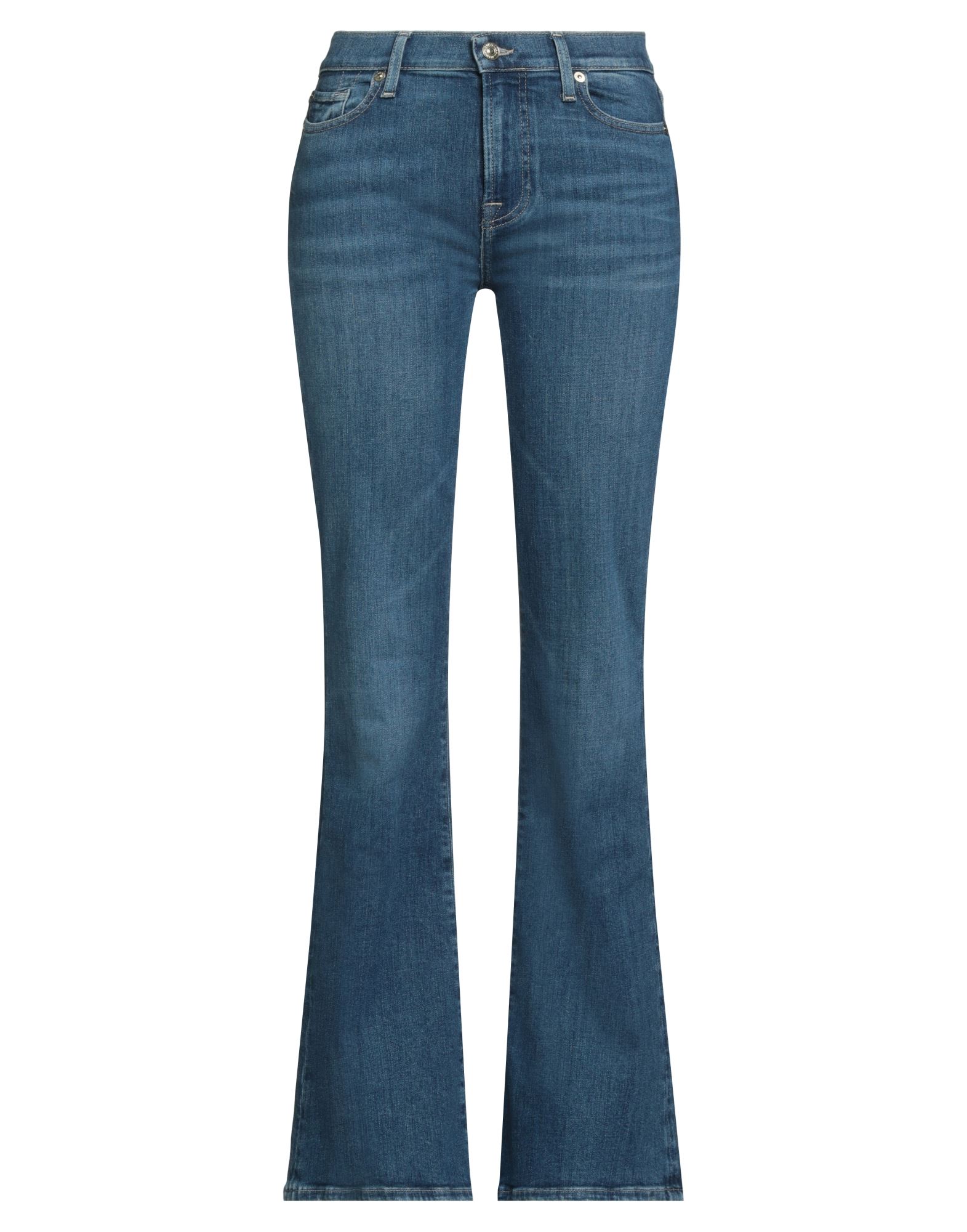 7 FOR ALL MANKIND Jeanshose Damen Blau 7 FOR ALL MANKIND Jeanshose Damen Blau von 7 FOR ALL MANKIND