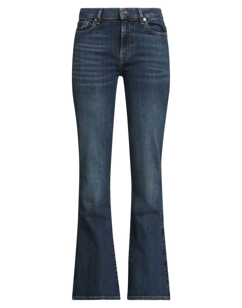 7 FOR ALL MANKIND Jeanshose Damen Blau 7 FOR ALL MANKIND Jeanshose Damen Blau von 7 FOR ALL MANKIND