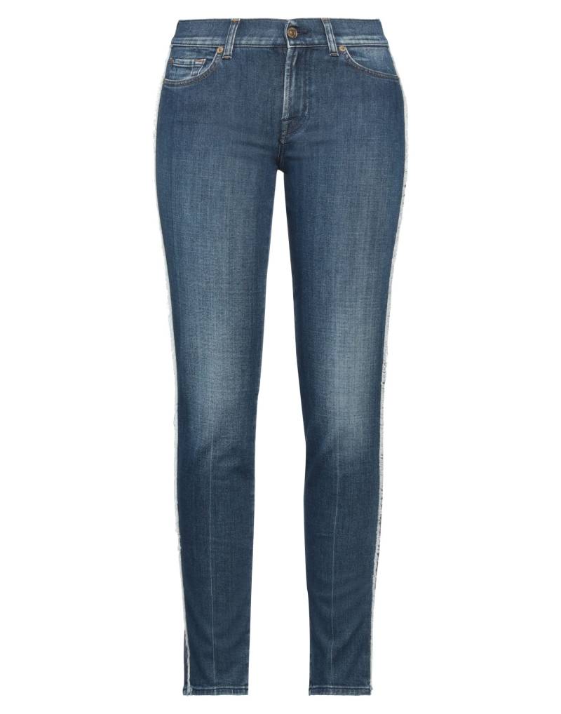 7 FOR ALL MANKIND Jeanshose Damen Blau von 7 FOR ALL MANKIND