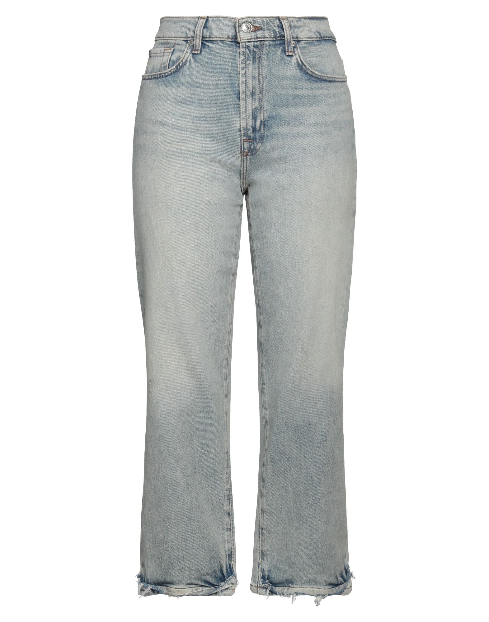 7 FOR ALL MANKIND Jeanshose Damen Blau 7 FOR ALL MANKIND Jeanshose Damen Blau von 7 FOR ALL MANKIND