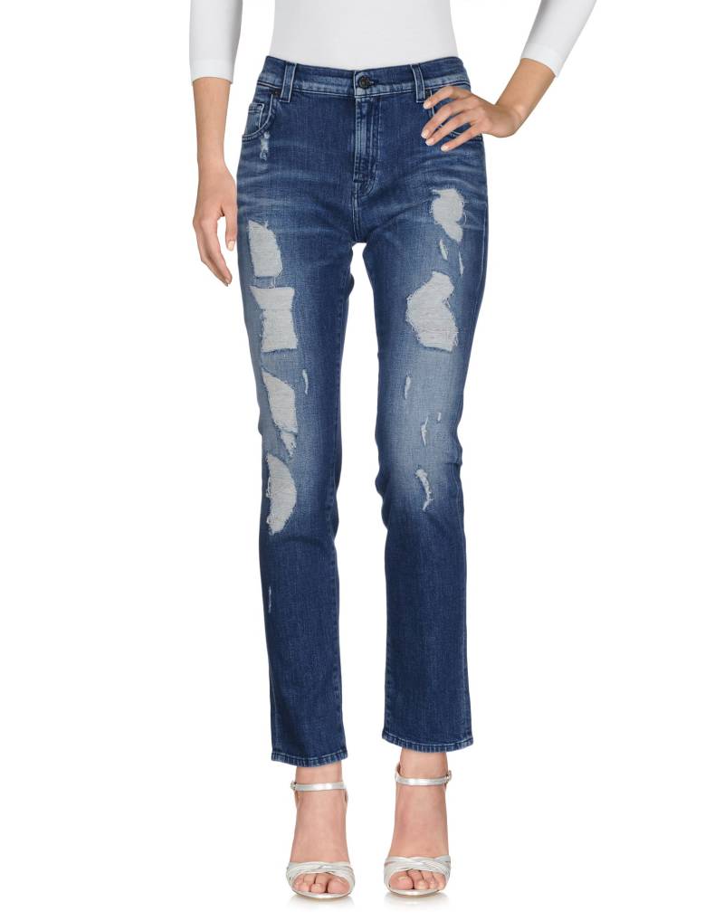 7 FOR ALL MANKIND Jeanshose Damen Blau von 7 FOR ALL MANKIND