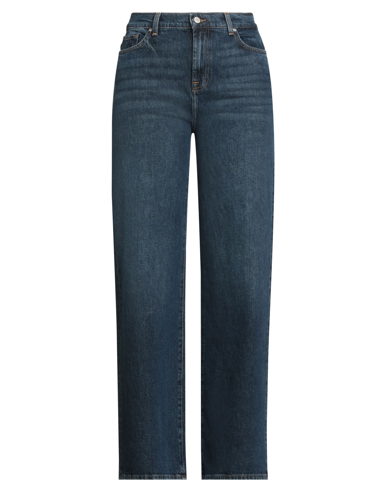 7 FOR ALL MANKIND Jeanshose Damen Blau 7 FOR ALL MANKIND Jeanshose Damen Blau von 7 FOR ALL MANKIND