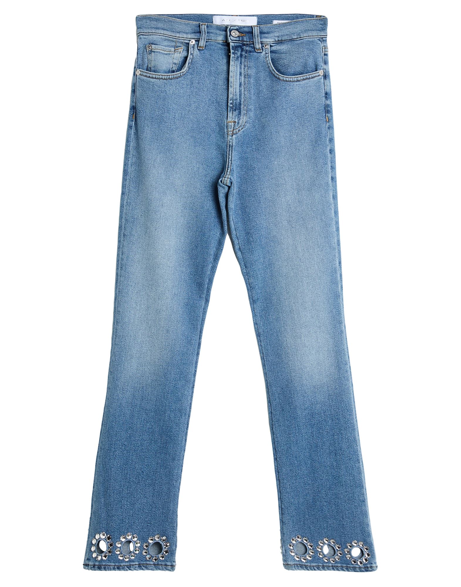 7 FOR ALL MANKIND Jeanshose Damen Blau 7 FOR ALL MANKIND Jeanshose Damen Blau von 7 FOR ALL MANKIND