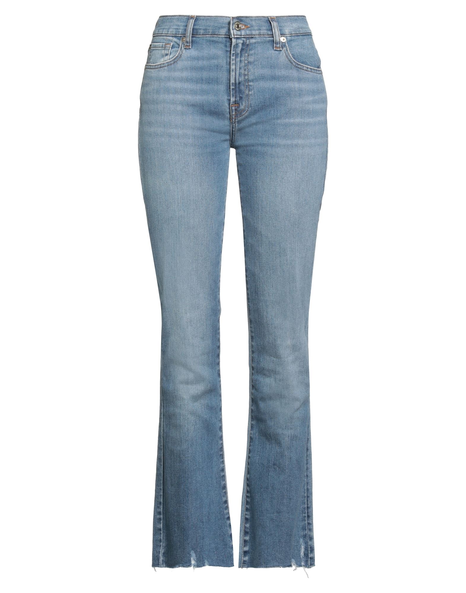7 FOR ALL MANKIND Jeanshose Damen Blau 7 FOR ALL MANKIND Jeanshose Damen Blau von 7 FOR ALL MANKIND