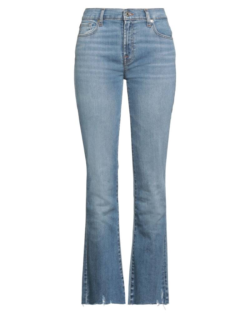 7 FOR ALL MANKIND Jeanshose Damen Blau von 7 FOR ALL MANKIND