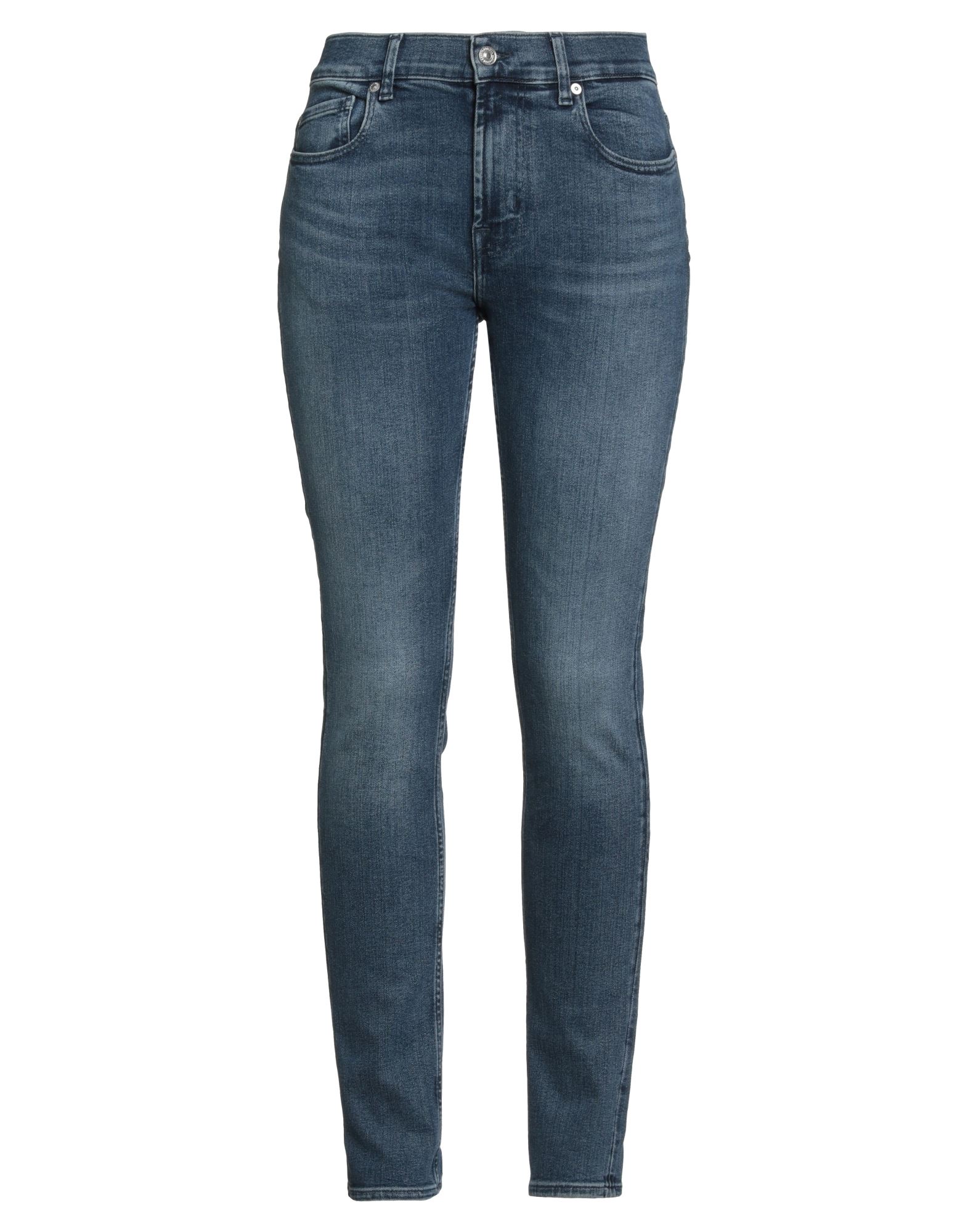 7 FOR ALL MANKIND Jeanshose Damen Blau 7 FOR ALL MANKIND Jeanshose Damen Blau von 7 FOR ALL MANKIND