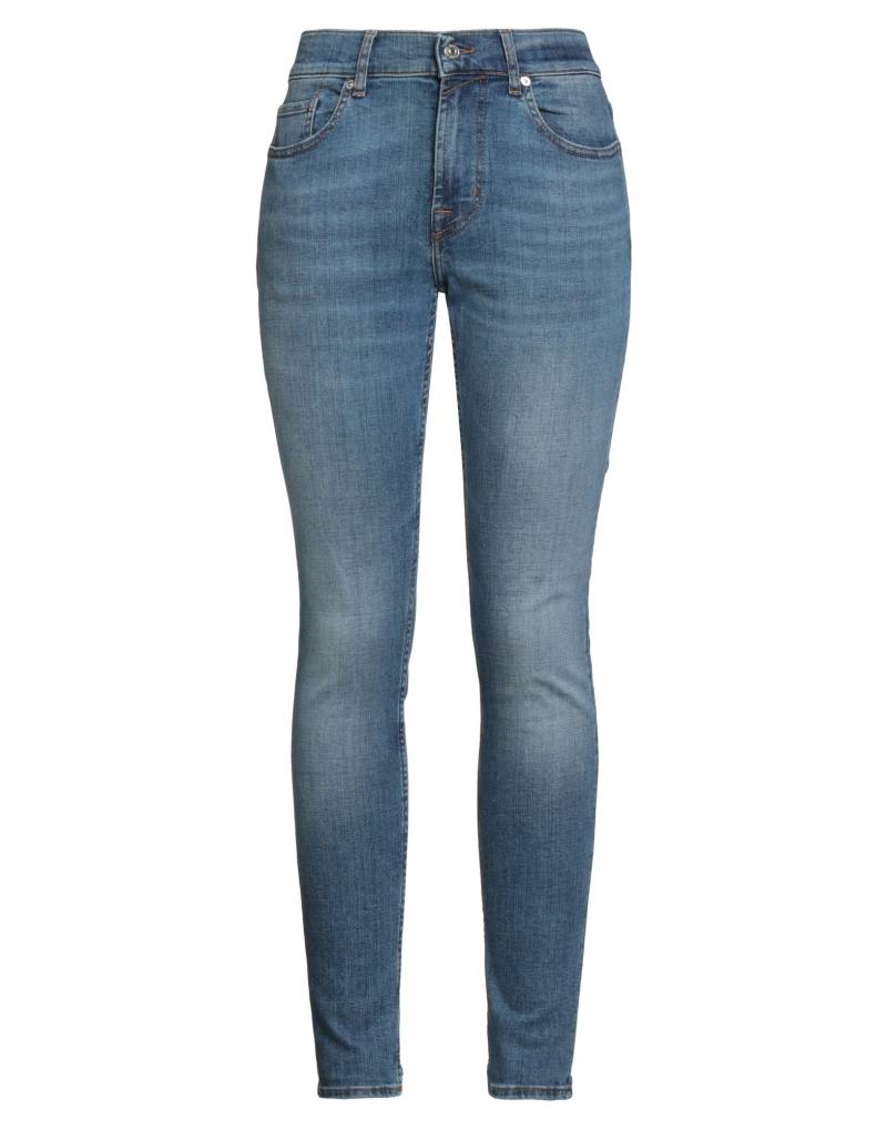 7 FOR ALL MANKIND Jeanshose Damen Blau von 7 FOR ALL MANKIND