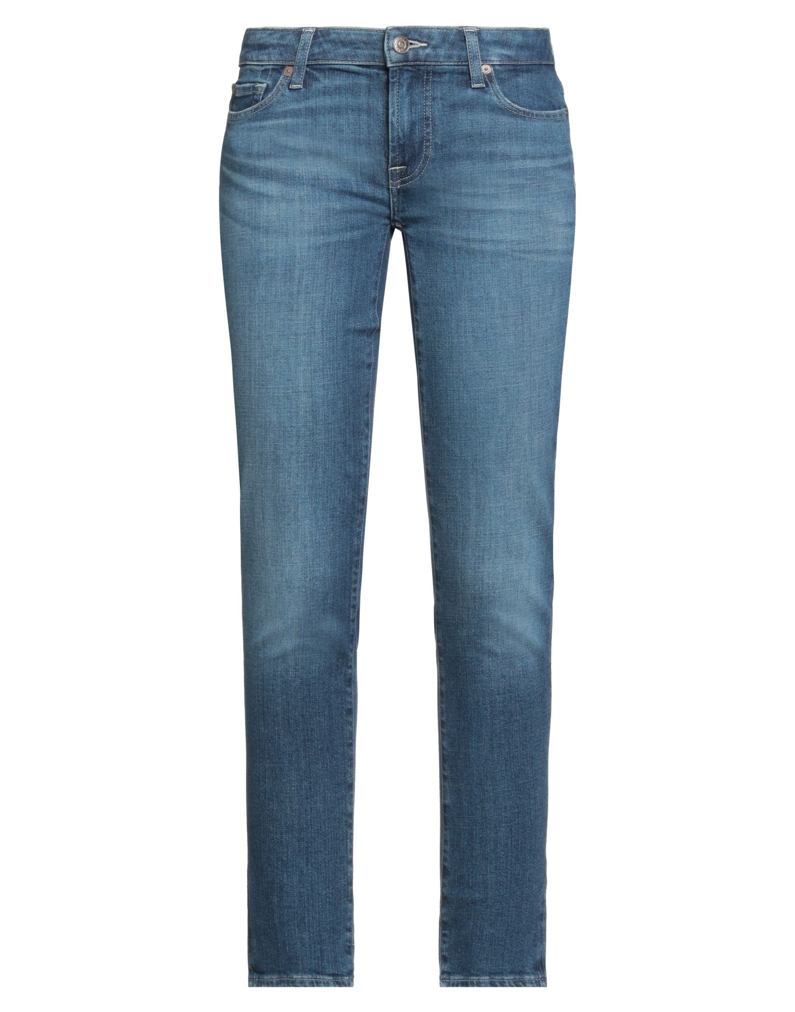 7 FOR ALL MANKIND Jeanshose Damen Blau 7 FOR ALL MANKIND Jeanshose Damen Blau von 7 FOR ALL MANKIND