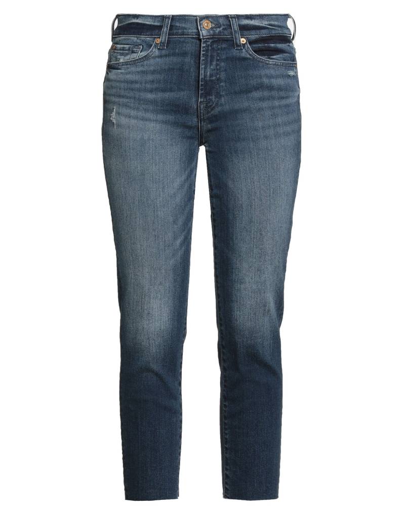7 FOR ALL MANKIND Jeanshose Damen Blau von 7 FOR ALL MANKIND