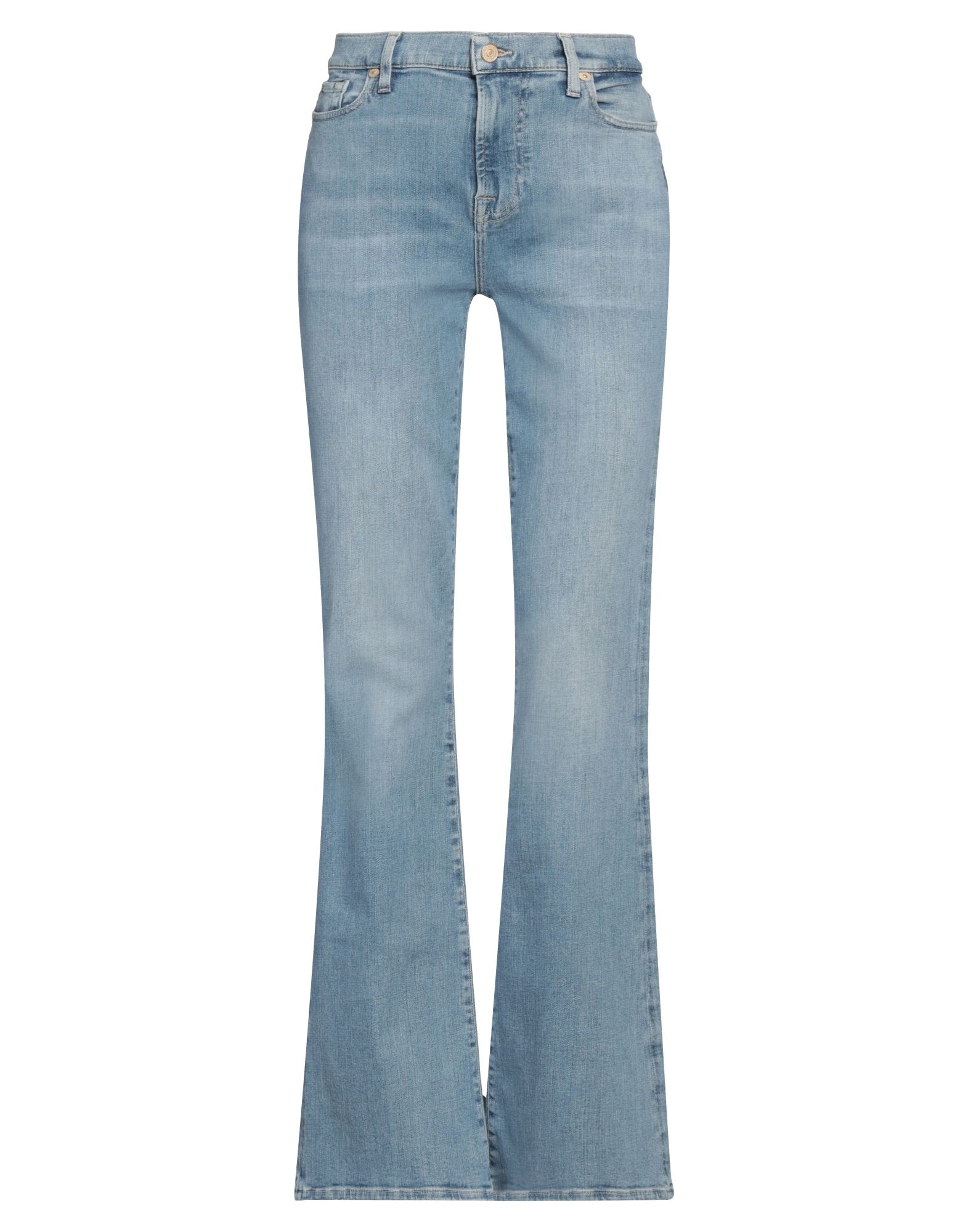 7 FOR ALL MANKIND Jeanshose Damen Blau 7 FOR ALL MANKIND Jeanshose Damen Blau von 7 FOR ALL MANKIND
