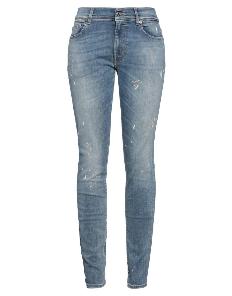 7 FOR ALL MANKIND Jeanshose Damen Blau von 7 FOR ALL MANKIND