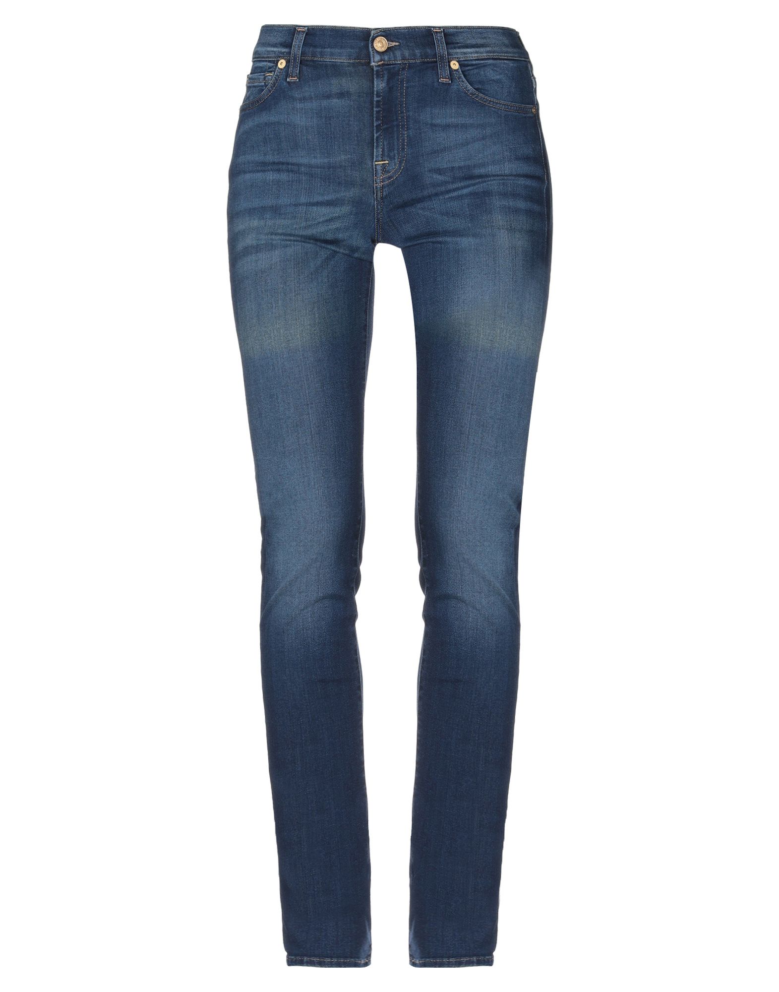7 FOR ALL MANKIND Jeanshose Damen Blau 7 FOR ALL MANKIND Jeanshose Damen Blau von 7 FOR ALL MANKIND