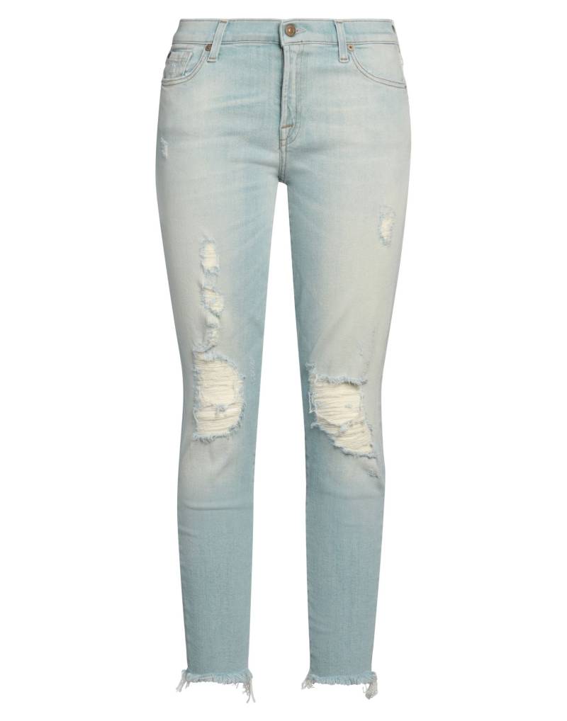 7 FOR ALL MANKIND Jeanshose Damen Blau von 7 FOR ALL MANKIND