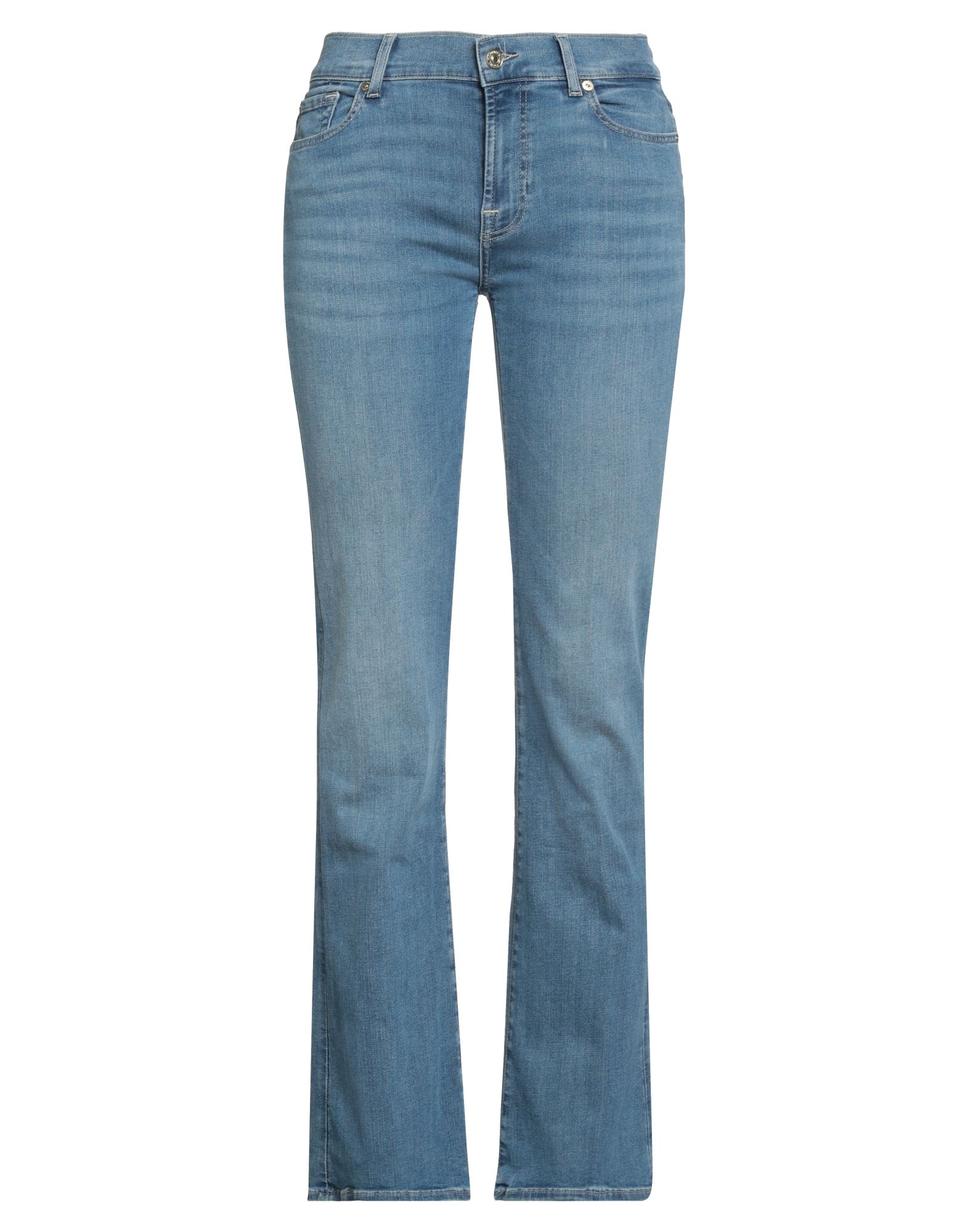 7 FOR ALL MANKIND Jeanshose Damen Blau 7 FOR ALL MANKIND Jeanshose Damen Blau von 7 FOR ALL MANKIND