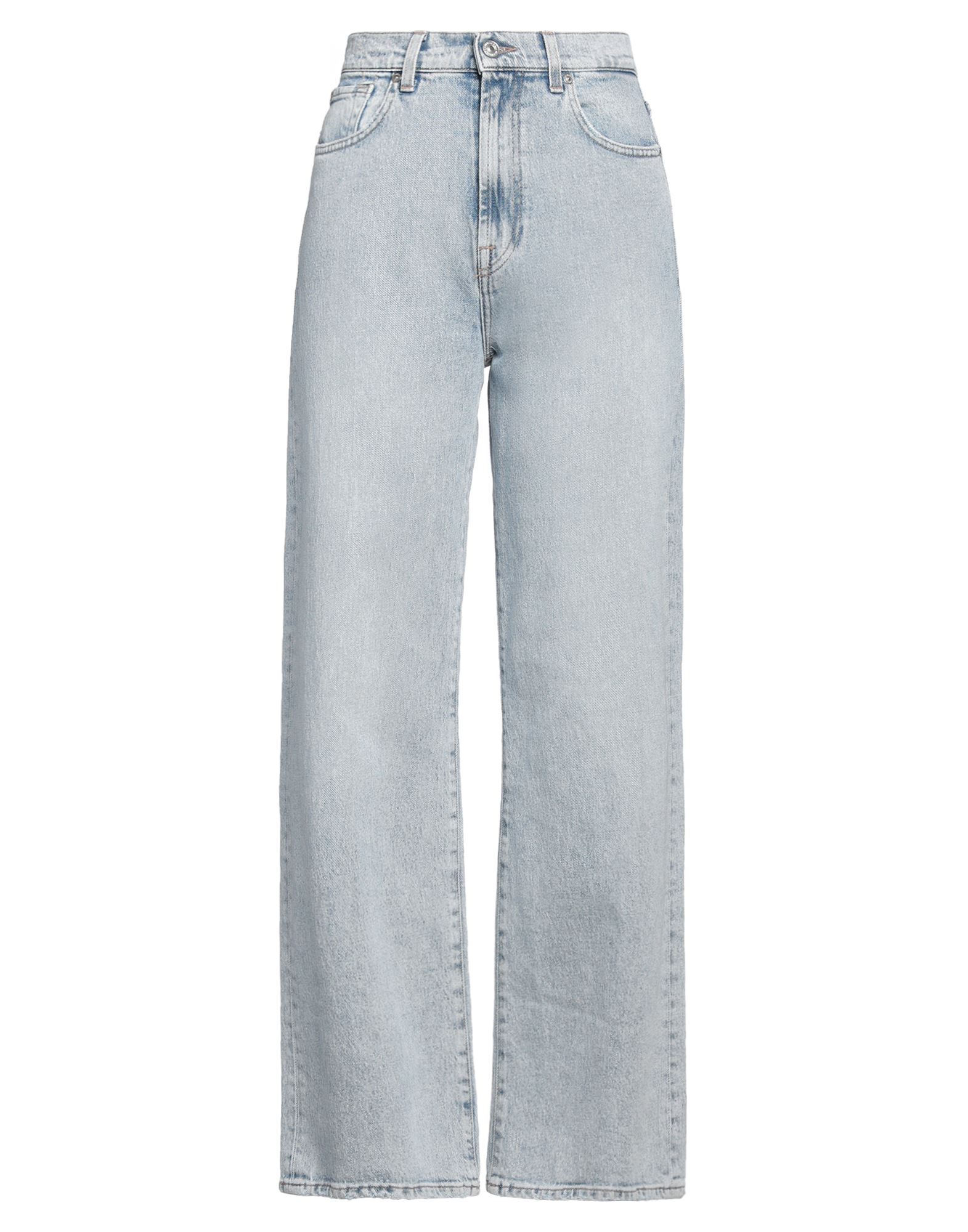 7 FOR ALL MANKIND Jeanshose Damen Blau 7 FOR ALL MANKIND Jeanshose Damen Blau von 7 FOR ALL MANKIND