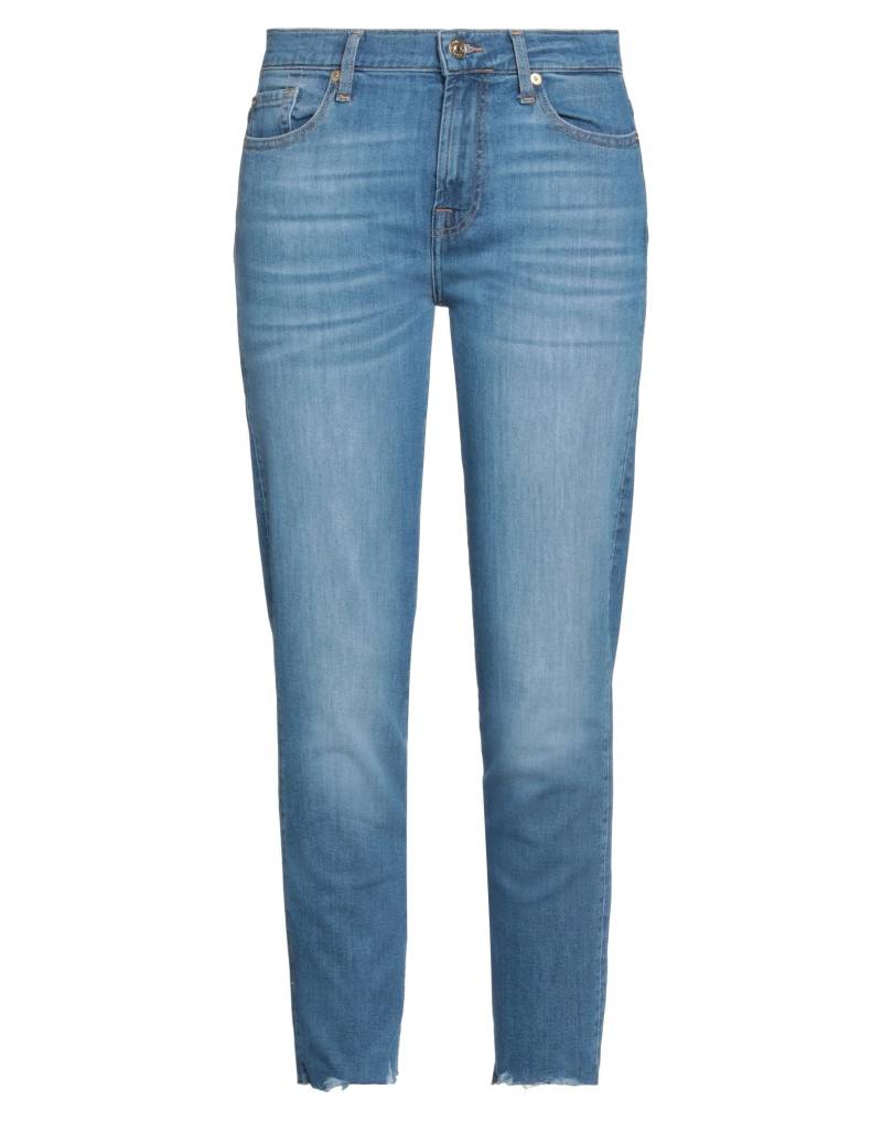 7 FOR ALL MANKIND Jeanshose Damen Blau von 7 FOR ALL MANKIND