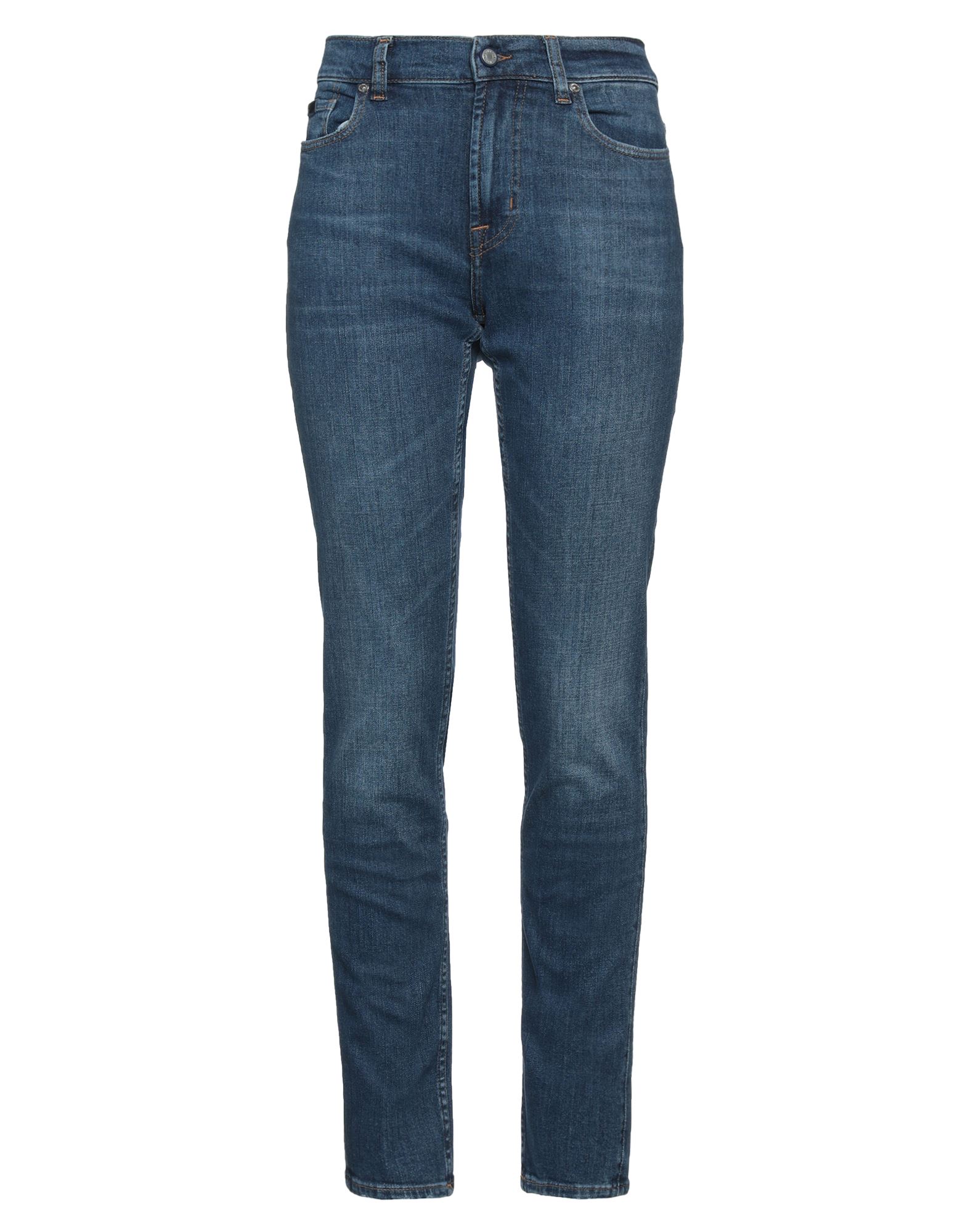 7 FOR ALL MANKIND Jeanshose Damen Blau 7 FOR ALL MANKIND Jeanshose Damen Blau von 7 FOR ALL MANKIND
