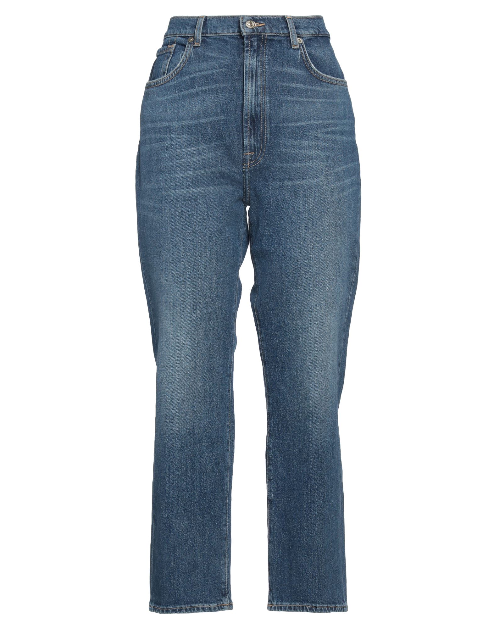 7 FOR ALL MANKIND Jeanshose Damen Blau 7 FOR ALL MANKIND Jeanshose Damen Blau von 7 FOR ALL MANKIND
