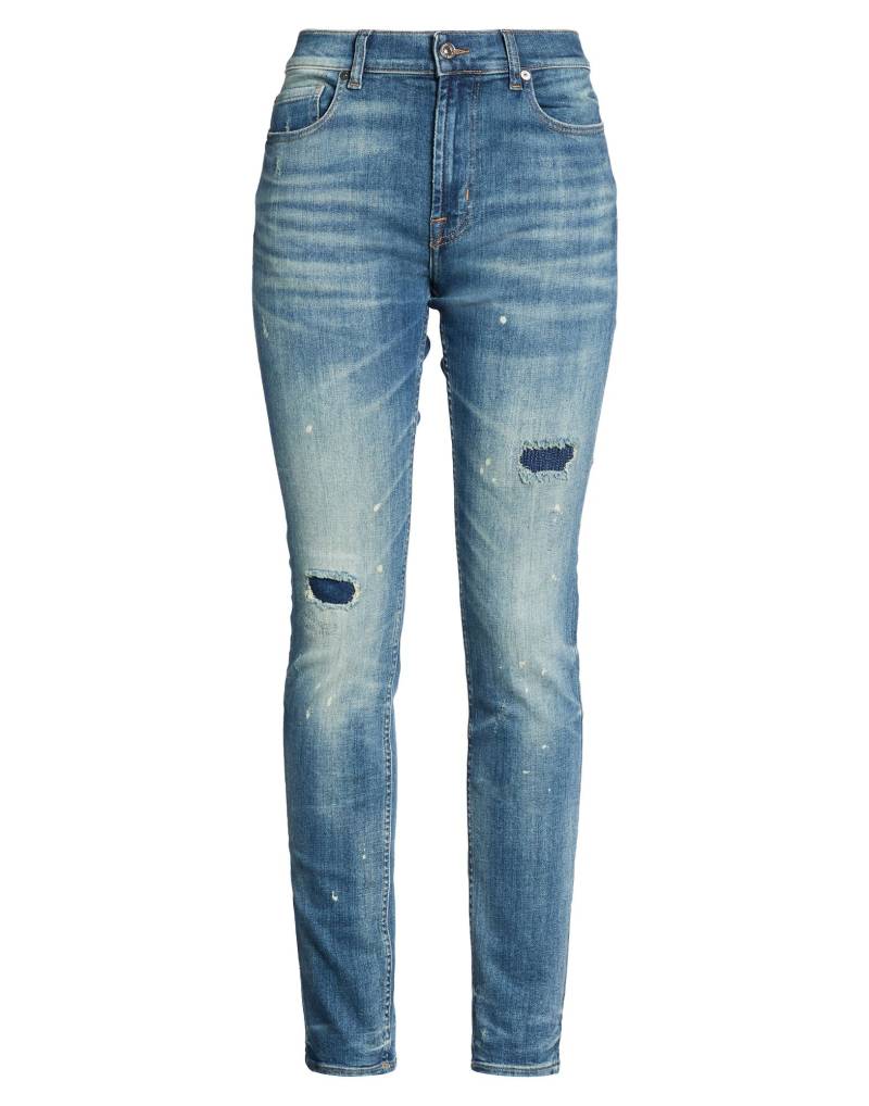 7 FOR ALL MANKIND Jeanshose Damen Blau von 7 FOR ALL MANKIND
