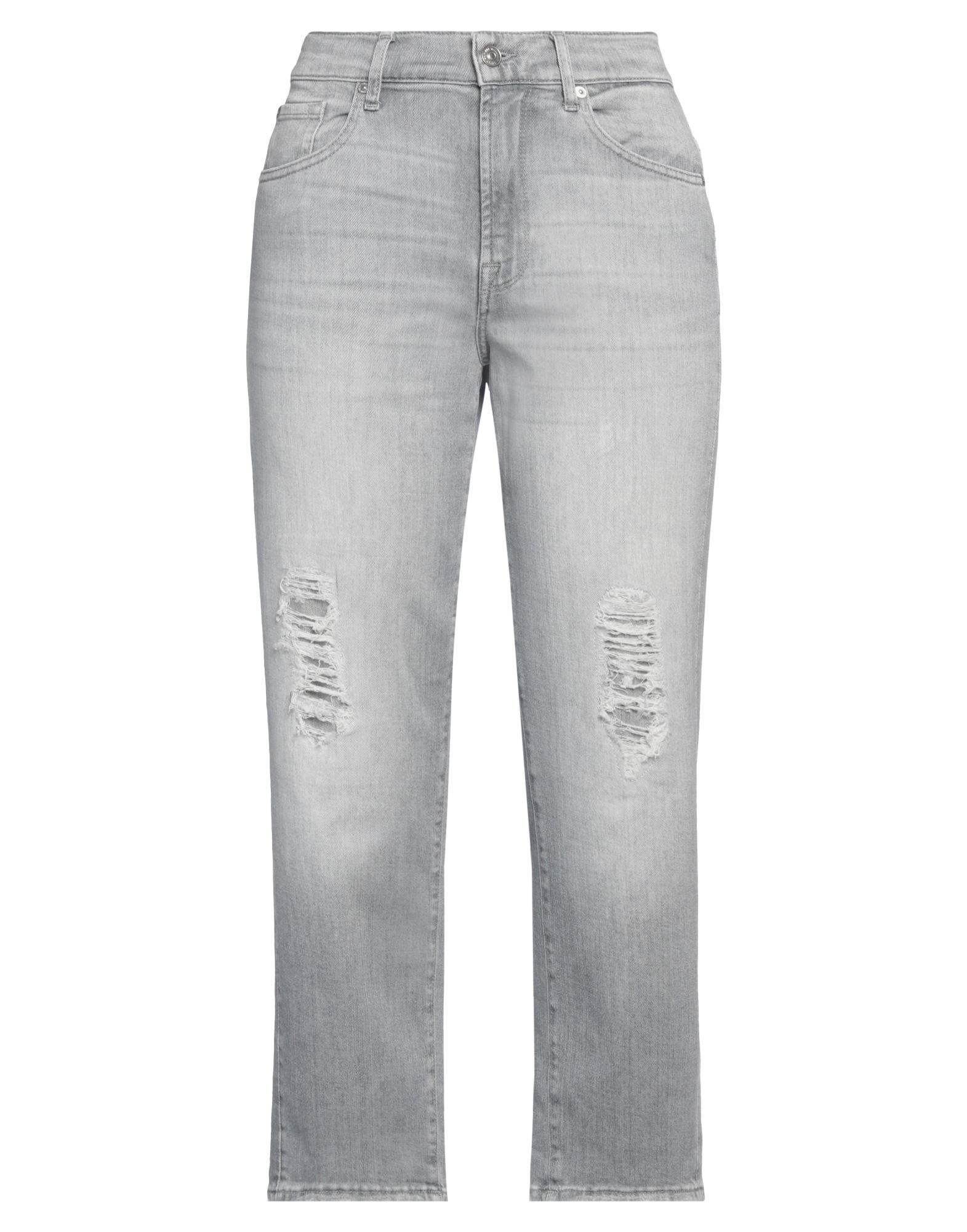 7 FOR ALL MANKIND Jeanshose Damen Grau 7 FOR ALL MANKIND Jeanshose Damen Grau von 7 FOR ALL MANKIND