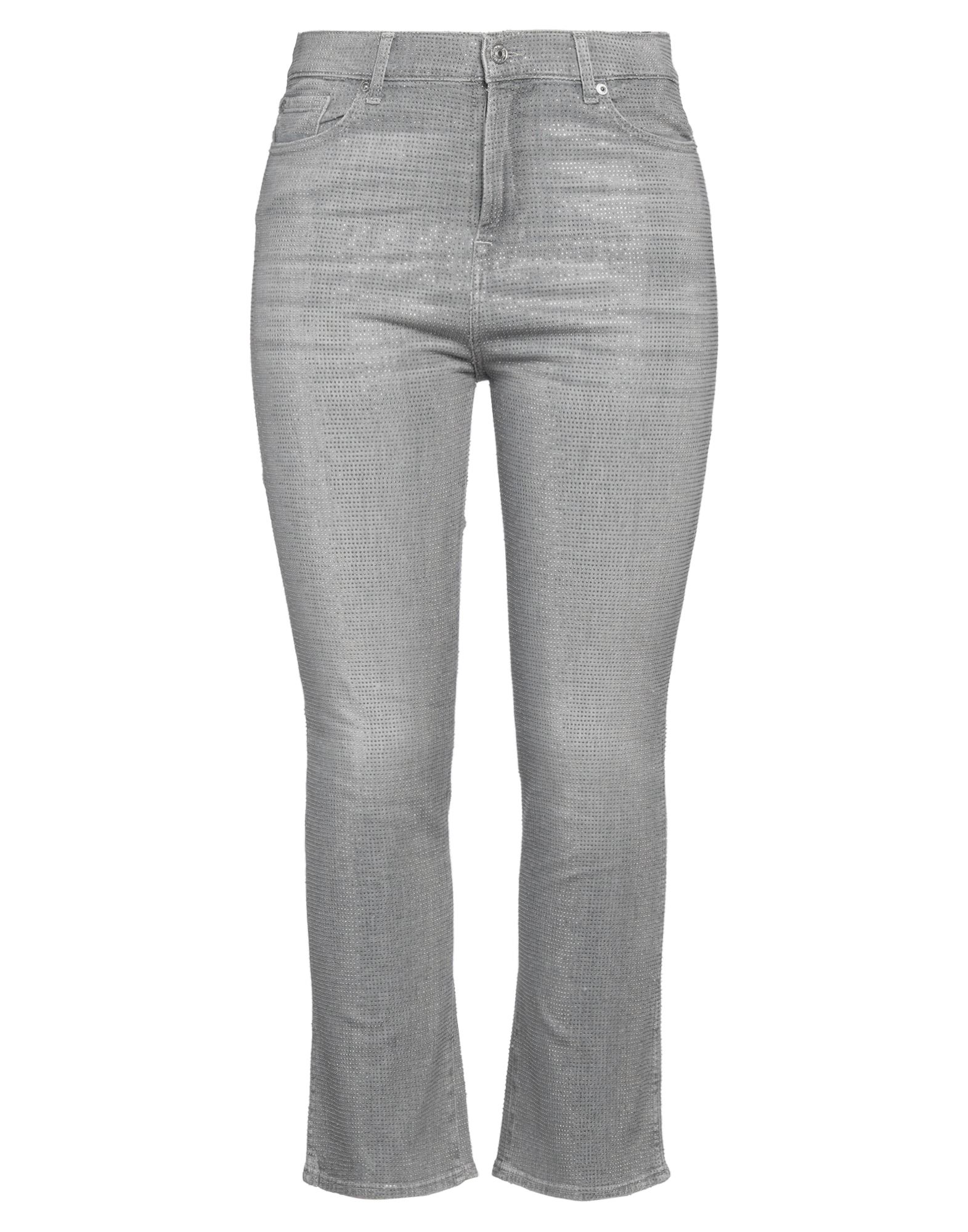 7 FOR ALL MANKIND Jeanshose Damen Grau 7 FOR ALL MANKIND Jeanshose Damen Grau von 7 FOR ALL MANKIND