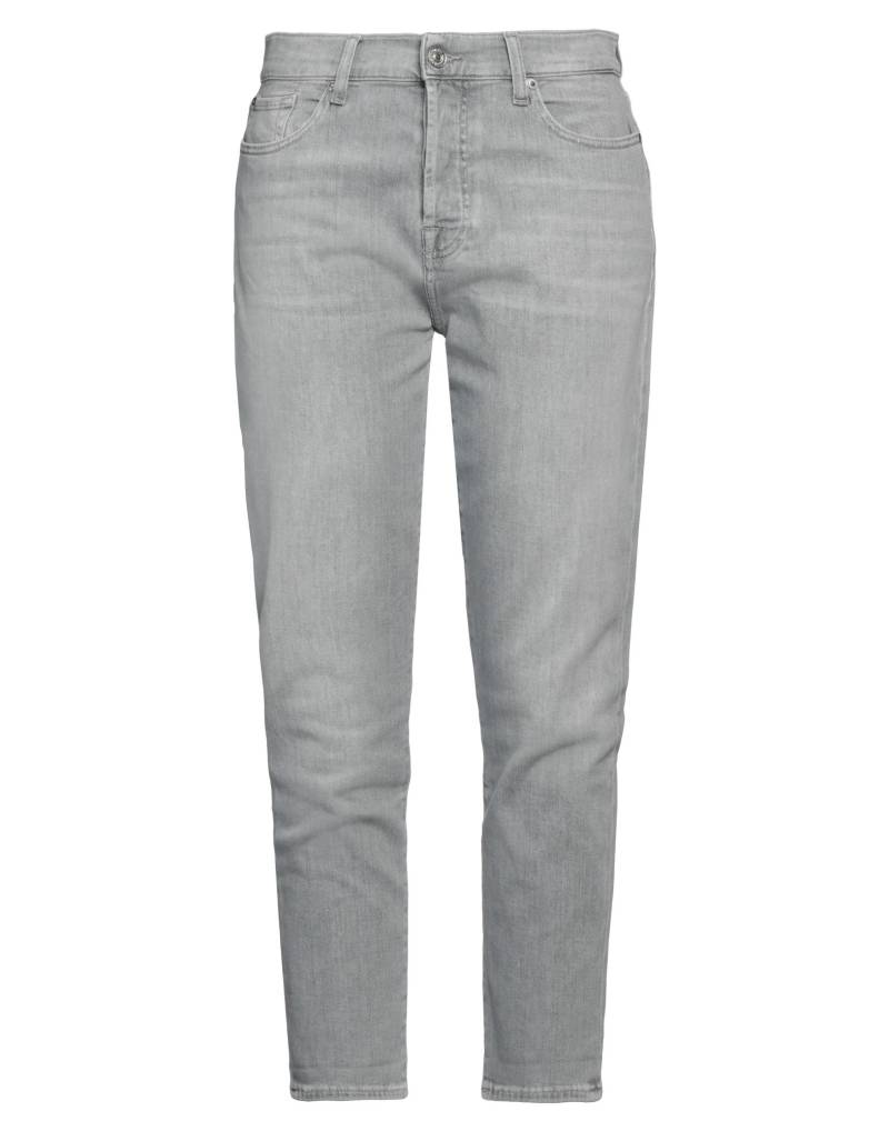 7 FOR ALL MANKIND Jeanshose Damen Grau von 7 FOR ALL MANKIND