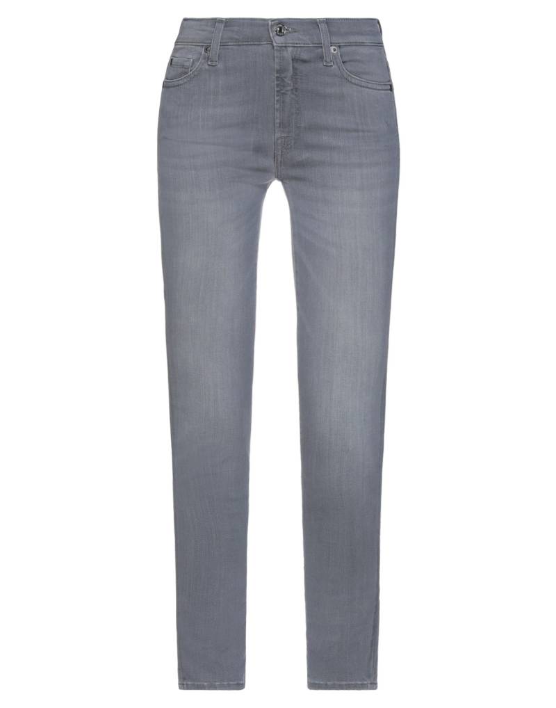 7 FOR ALL MANKIND Jeanshose Damen Grau von 7 FOR ALL MANKIND